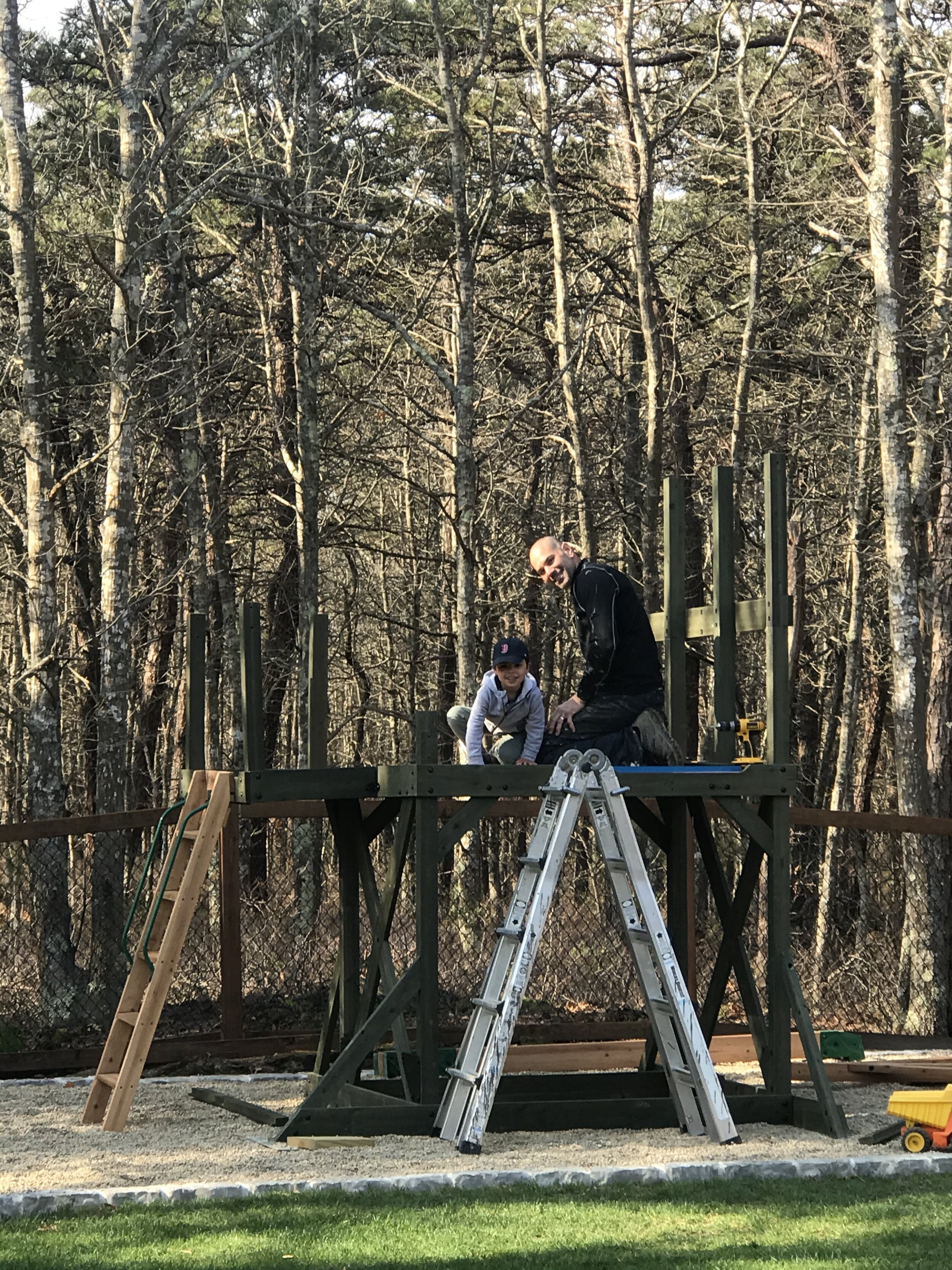 Children given freedom to explore.