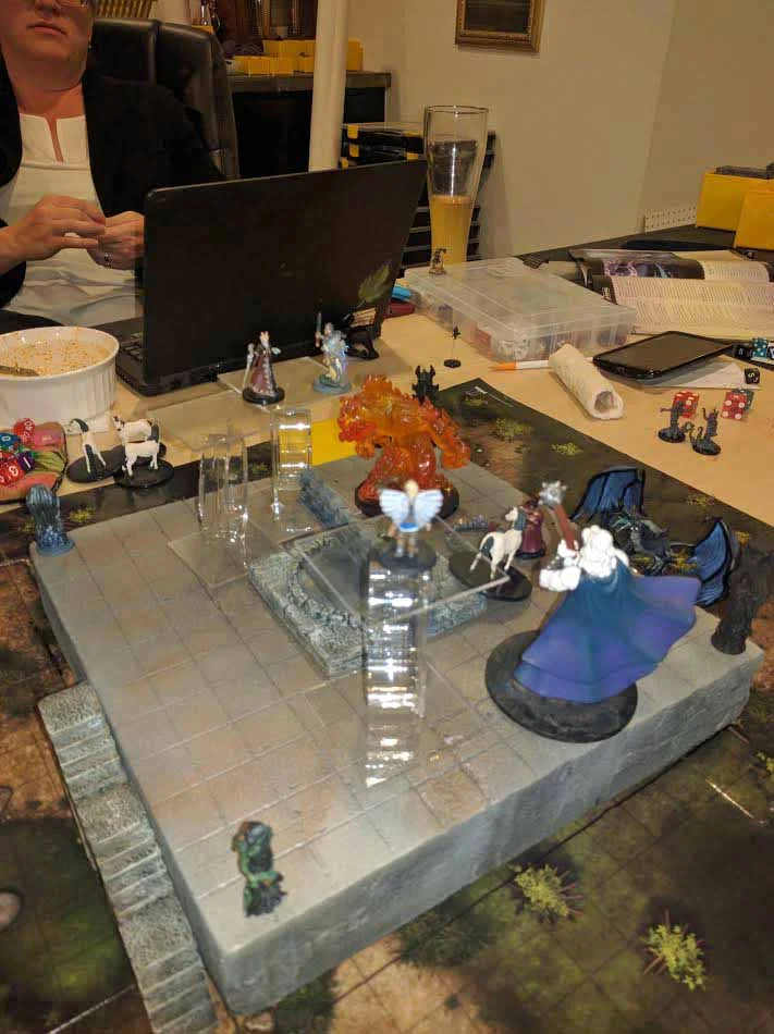 Our heroes fight the last of a long, brutal battle with the forsaken Lich in Carrion Crown. 
