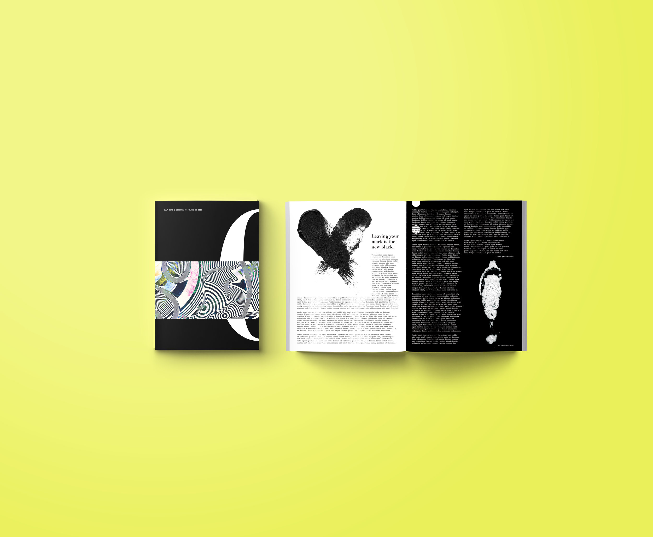 Half Zero magazine