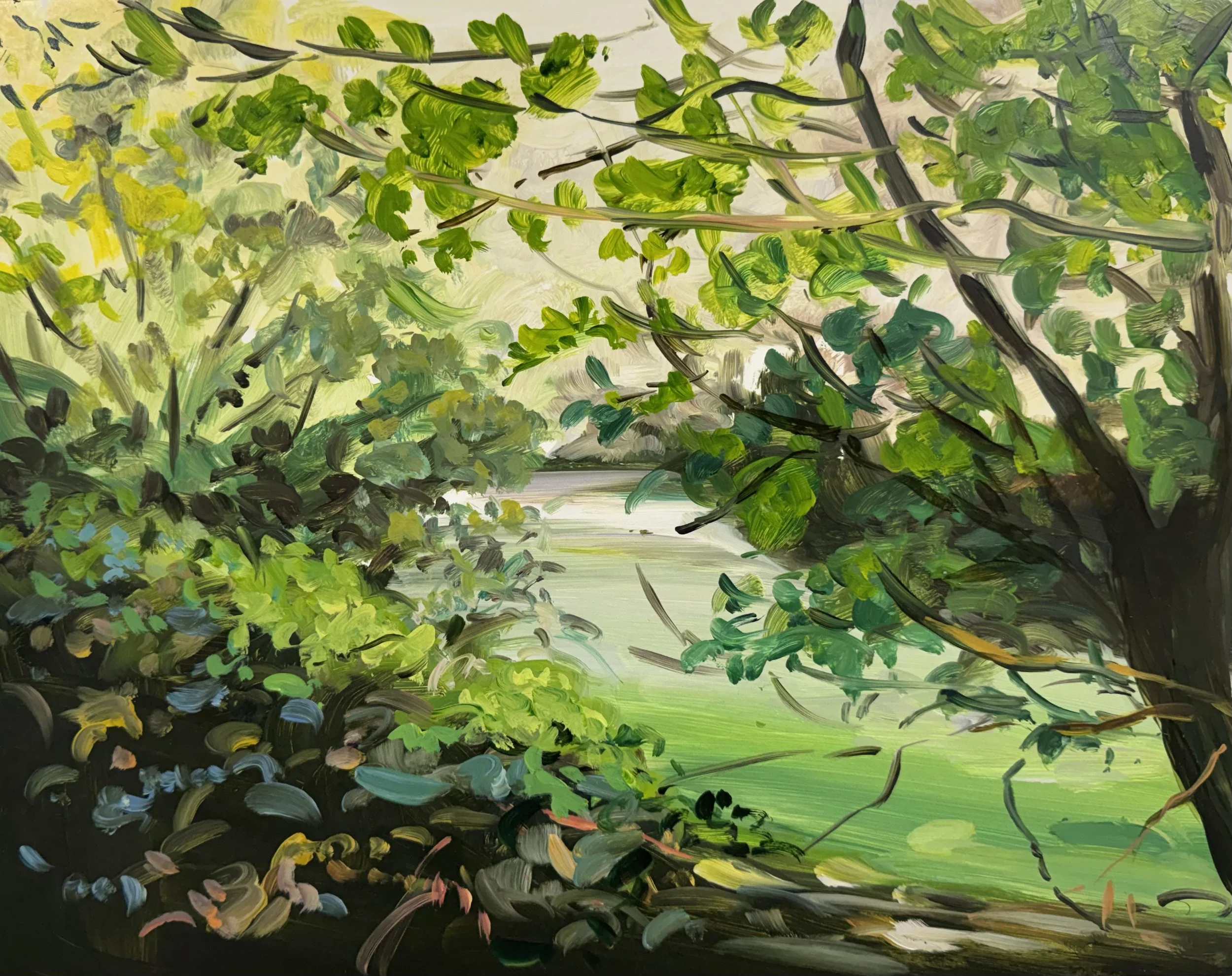 Study for Hollow Pond Algae 3