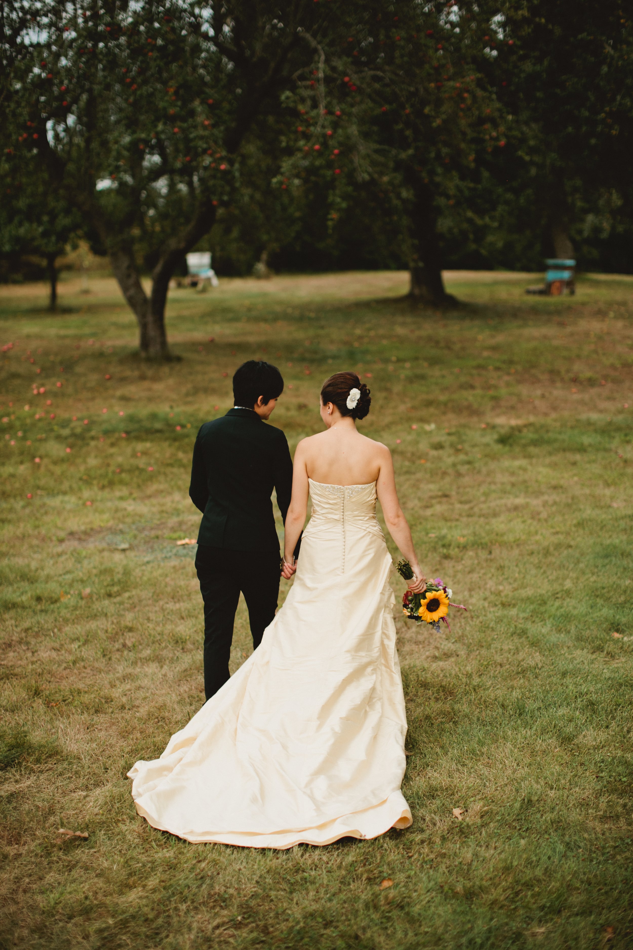 Friendly Crossways New England Same-Sex Farm Wedding Photography