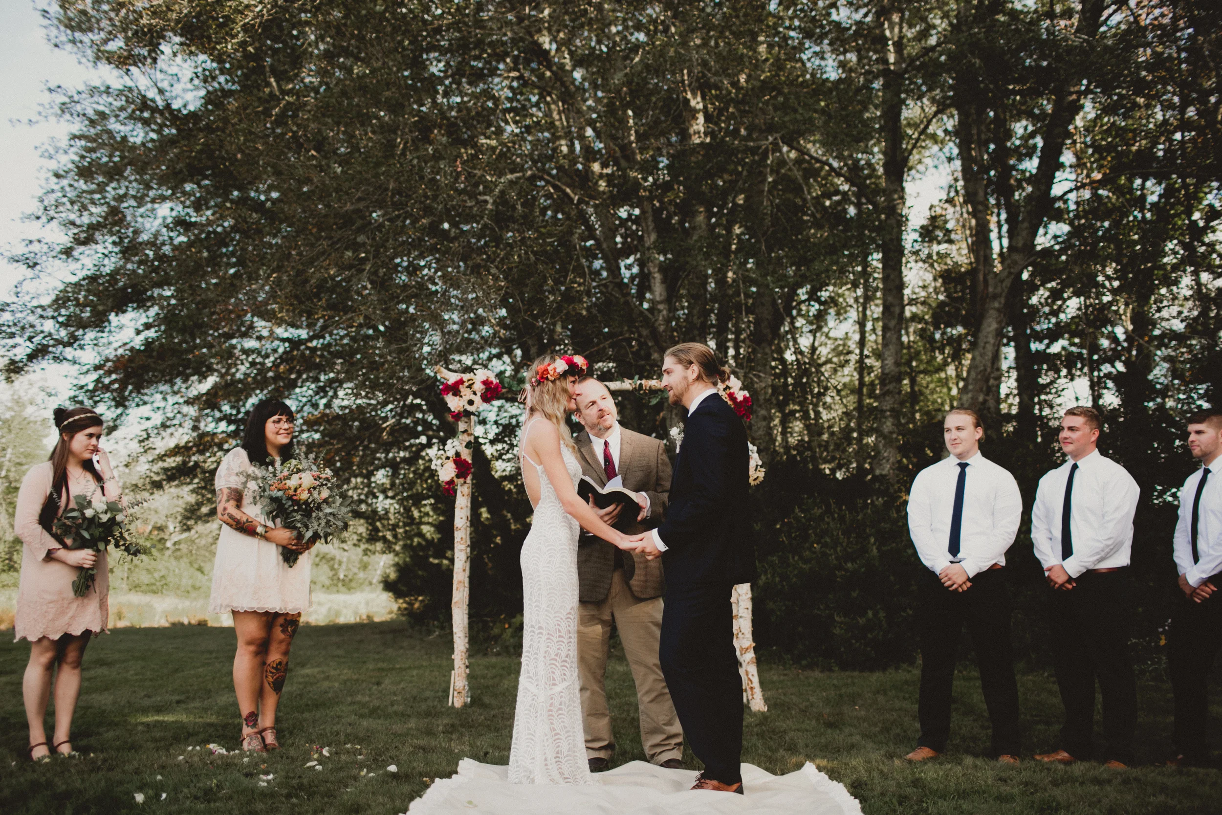Bohemian Wedding Photography Maine Wedding Photographer She of the Woods