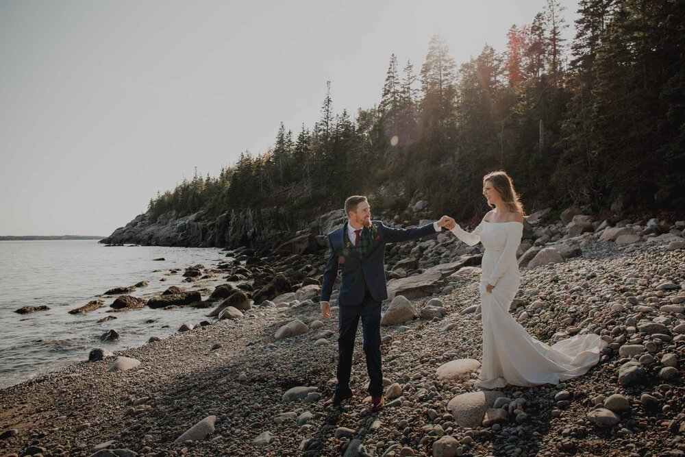 Acadia wedding photography