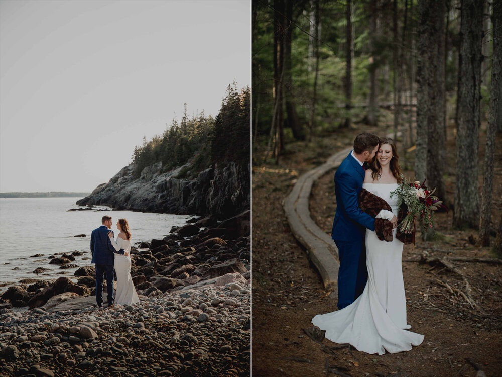 Acadia wedding photography