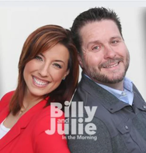 Billy and Julie in the morning, KLOU 103.3 FM, werehonored to be the MC’s of the Art of Travel Gala in 2018.