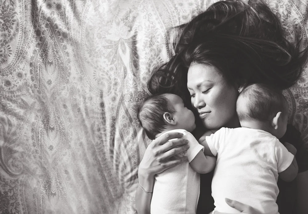 twin newborn photography Seattle