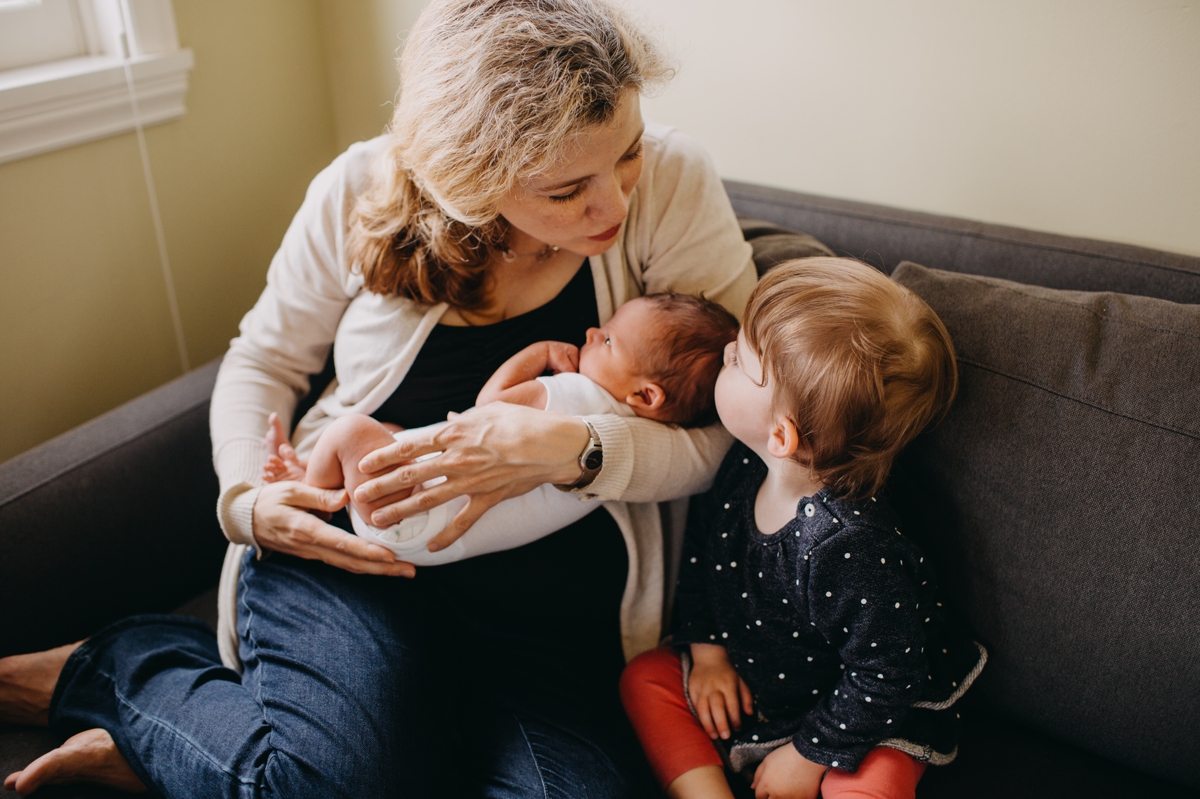 Seattle In Home Newborn Photographer