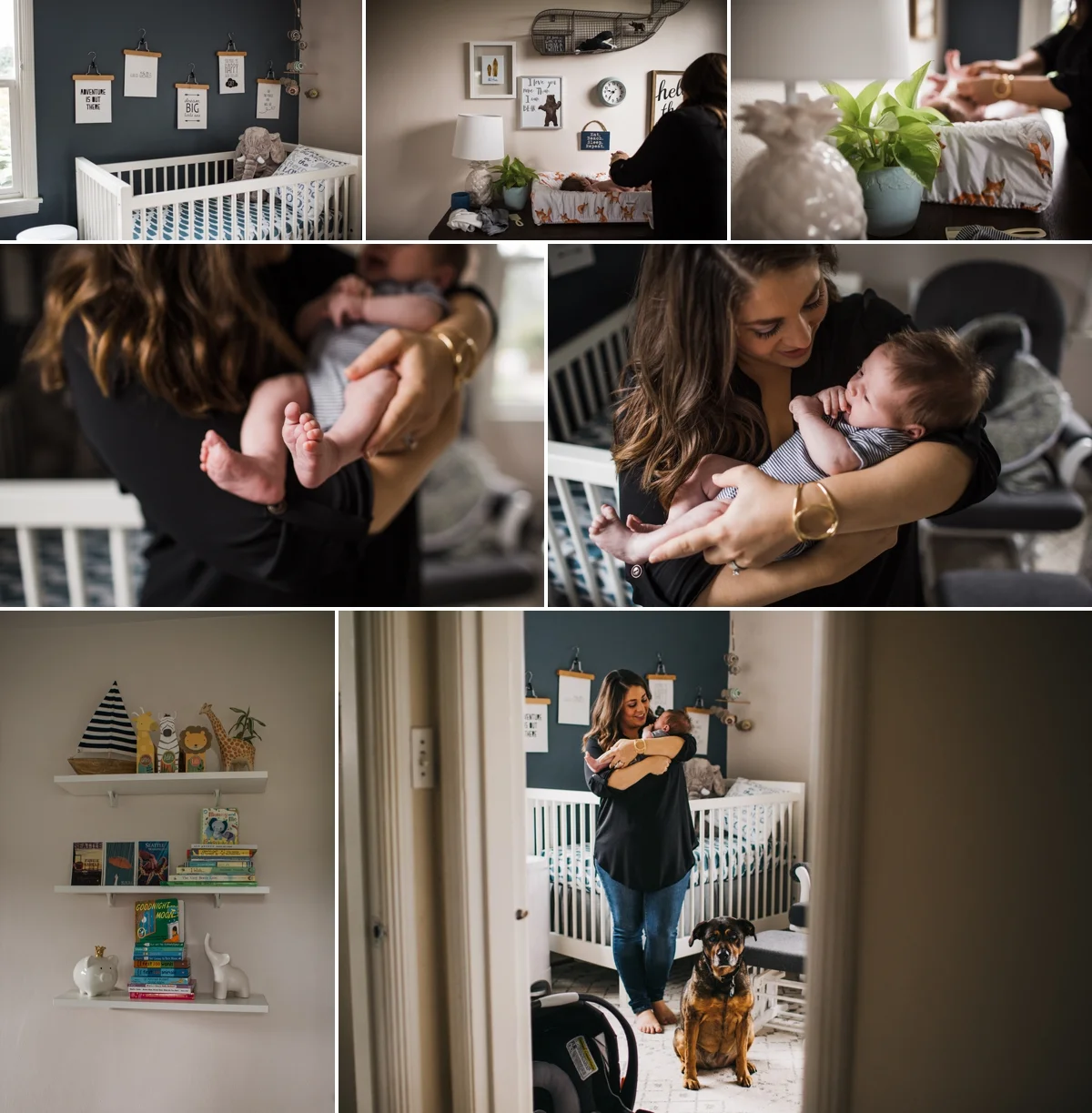 Seattle In Home Newborn Photography Elena S Blair