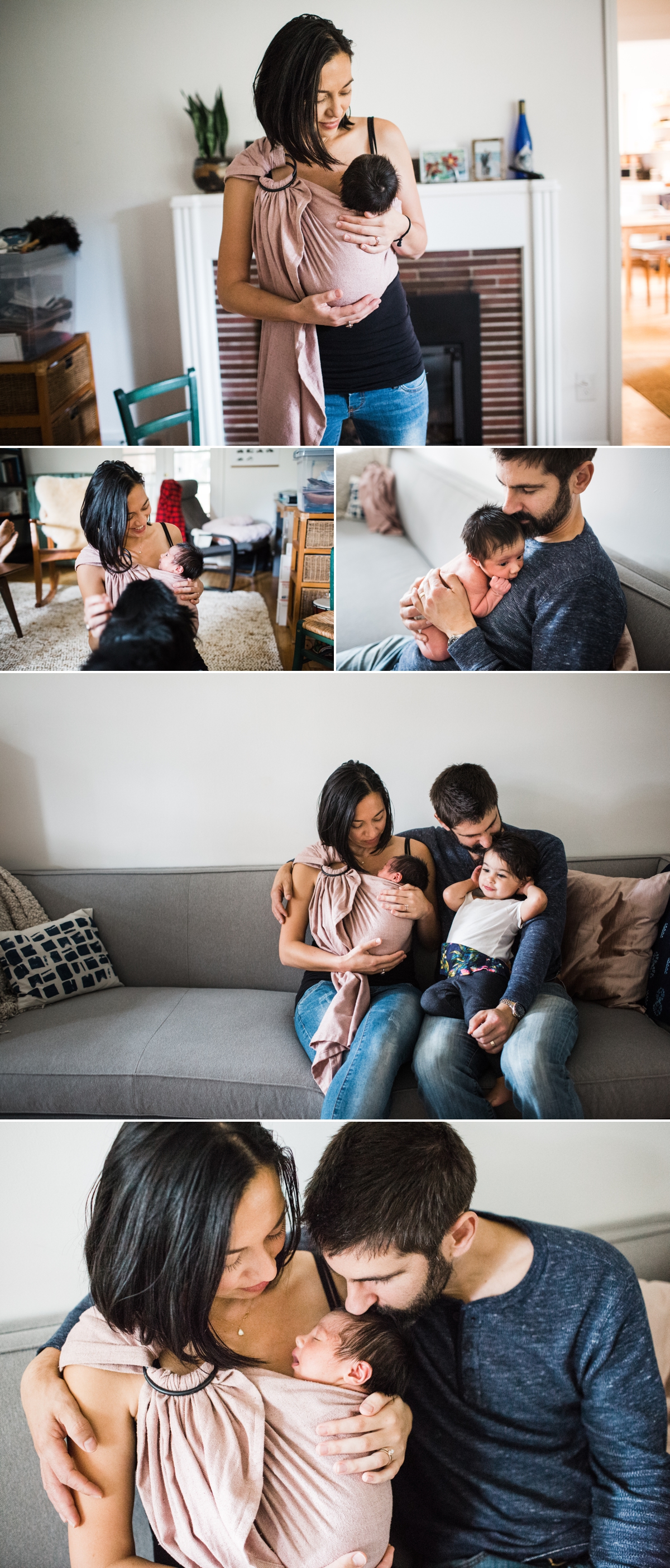 Connected and Emotive Newborn Photography | Seattle Family Photographer Elena S Blair