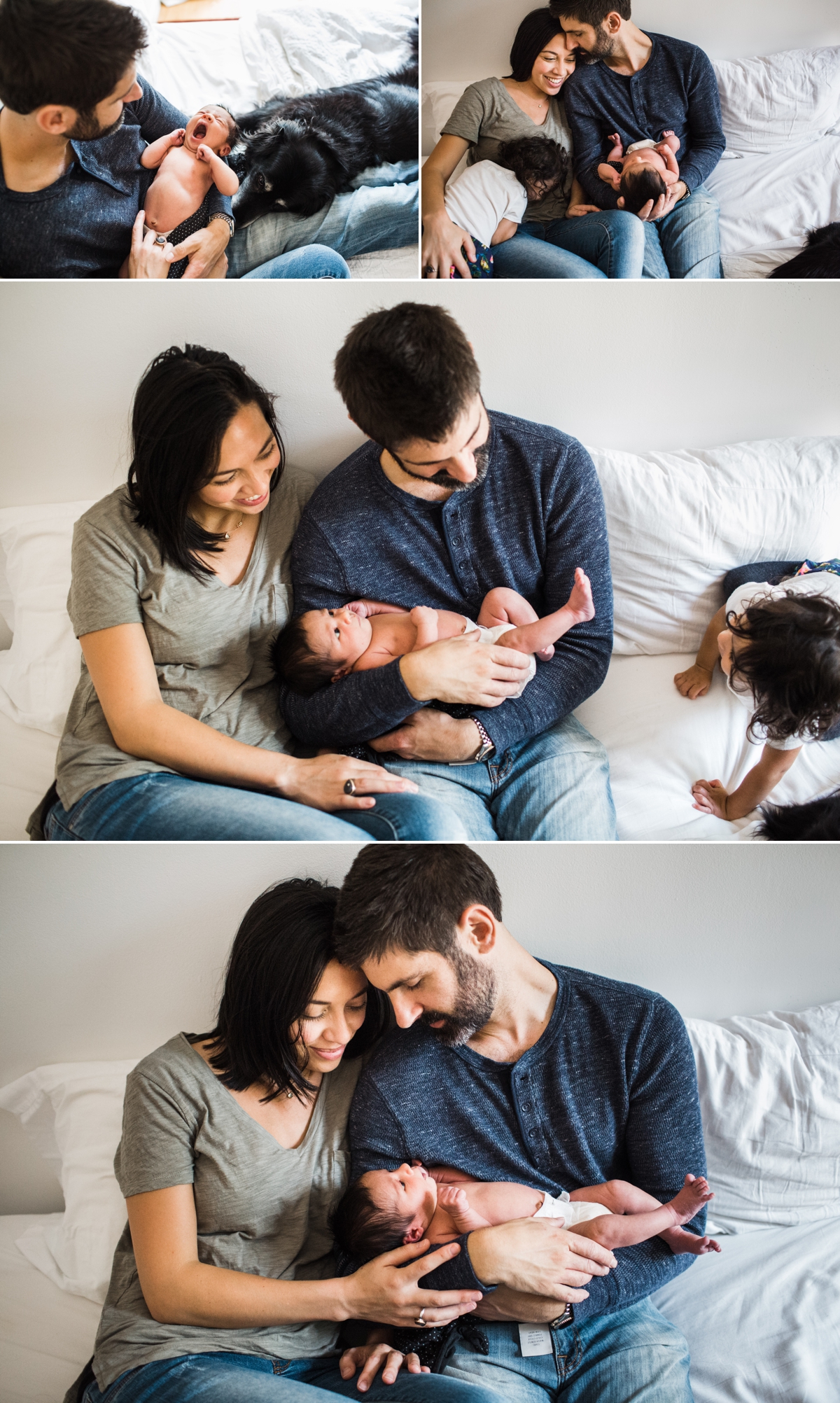 Connected and Emotive Newborn Photography | Seattle Family Photographer Elena S Blair