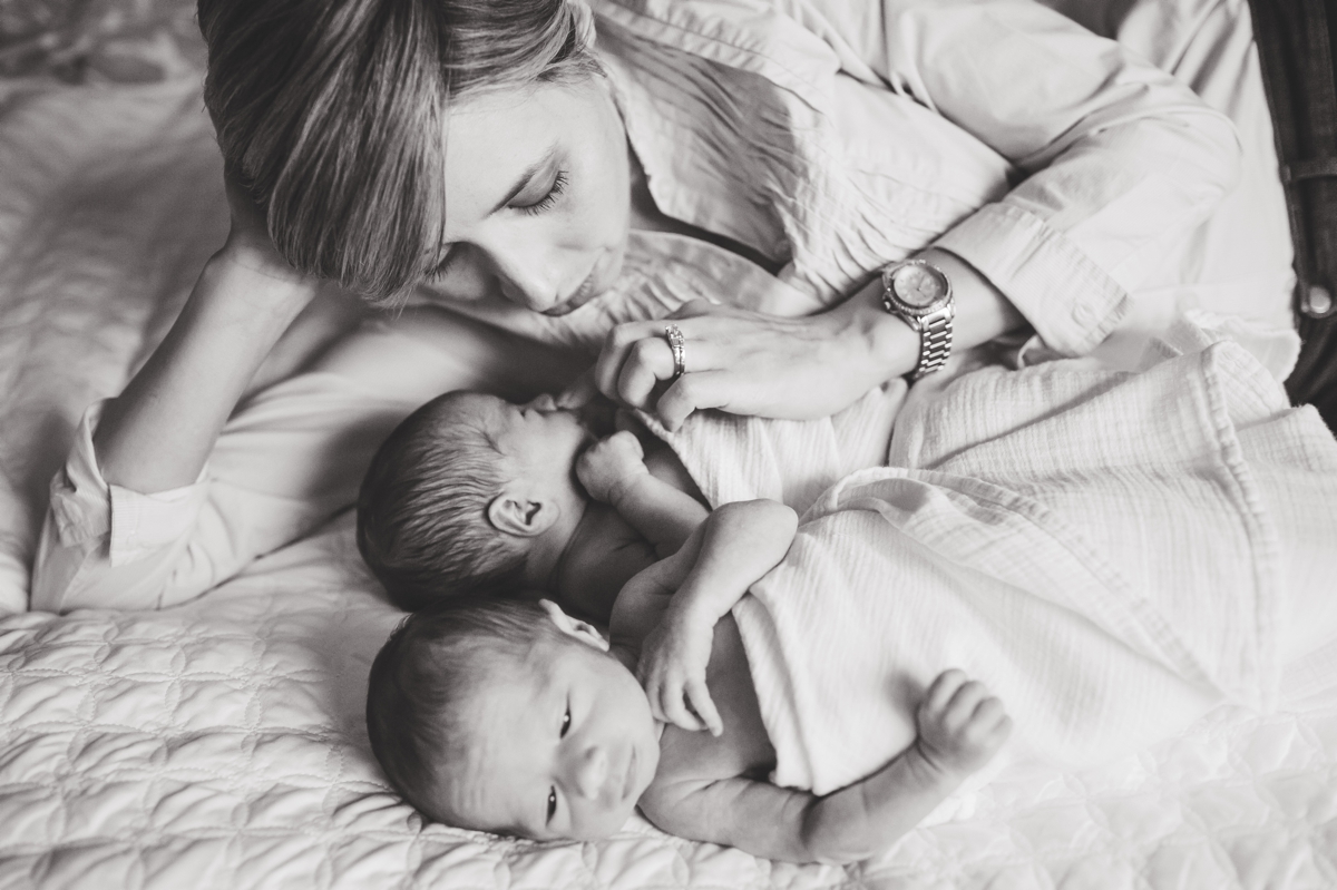 Seattle Newborn Photographer Elena S Blair | Connected and Emotive Family Photography | Twin boys