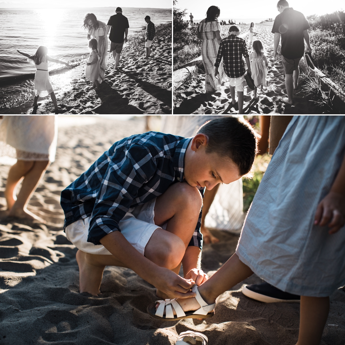 best seattle family photographer outdoors park location with elena s blair photography