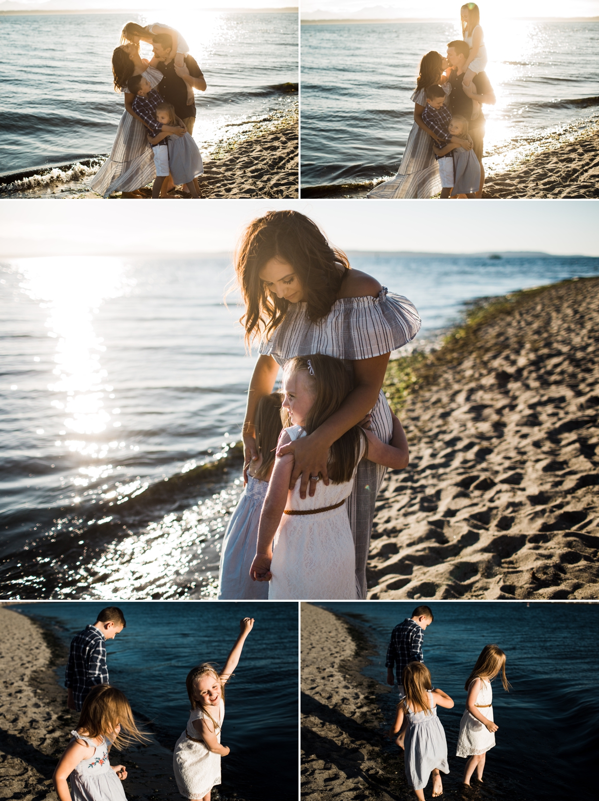 best seattle family photographer outdoors park location with elena s blair photography