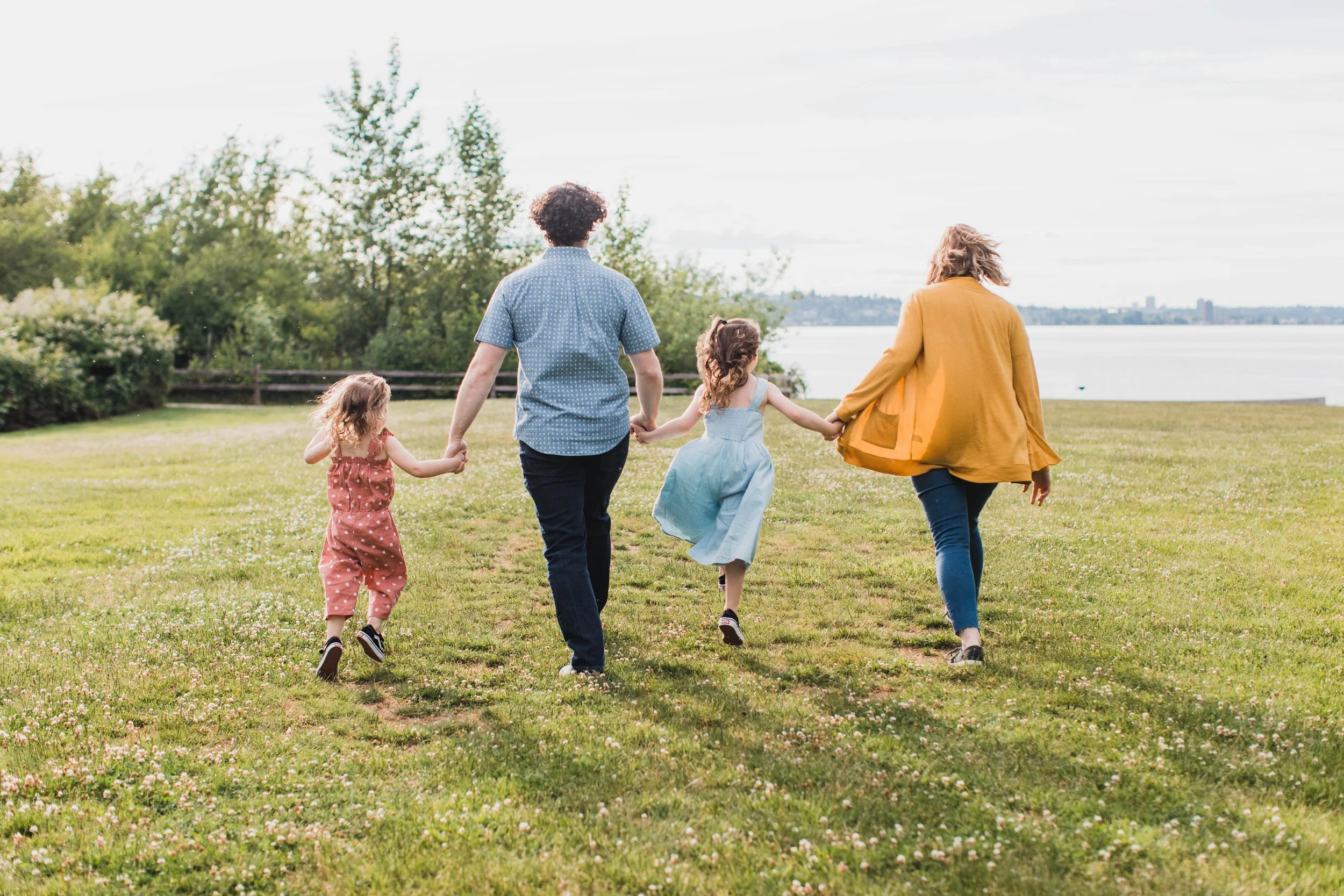 Family photo shoot in Seattle 