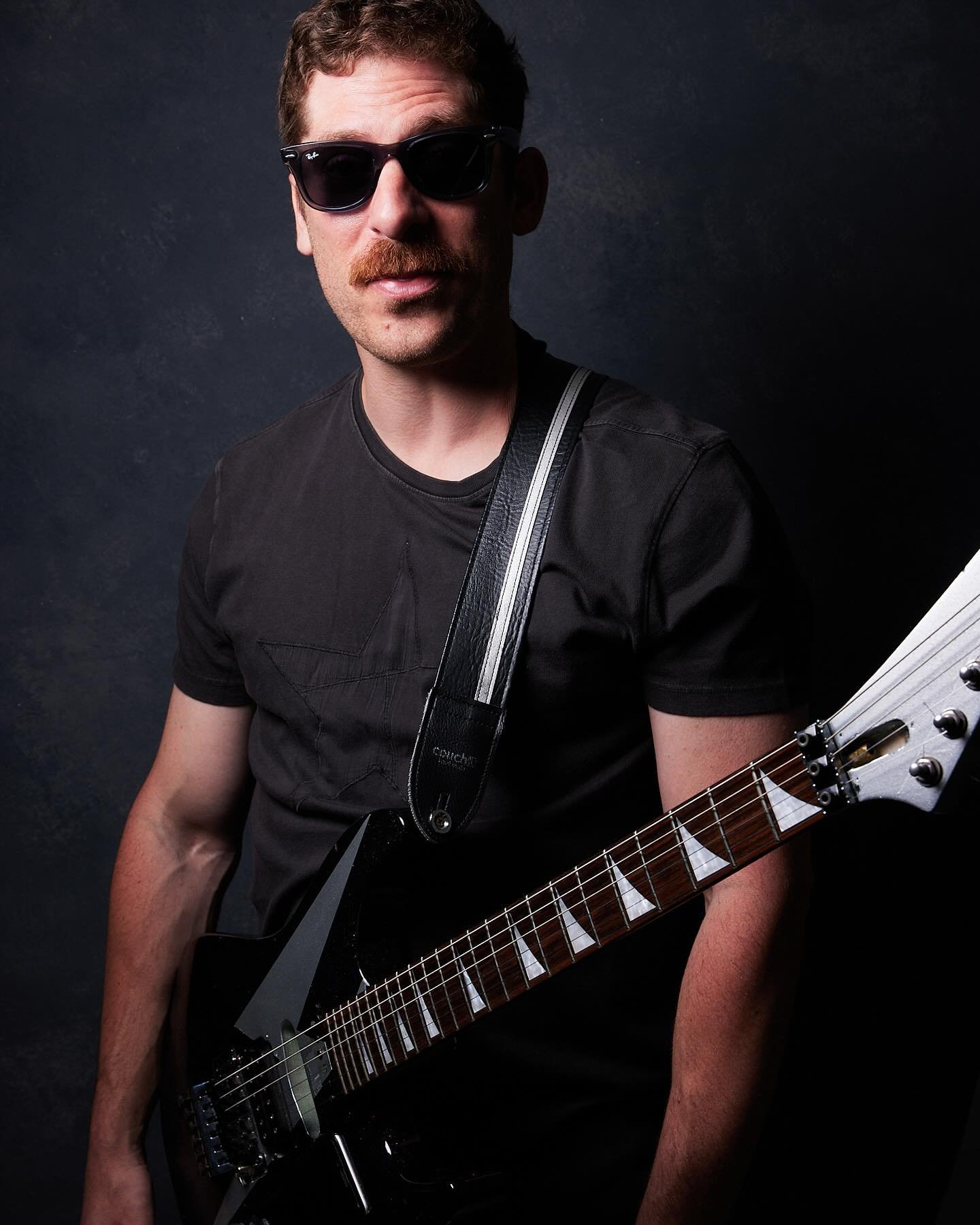 Happy #nationalguitarday #modelcitizen #rock #guitar photo credit @chrisjonphotography