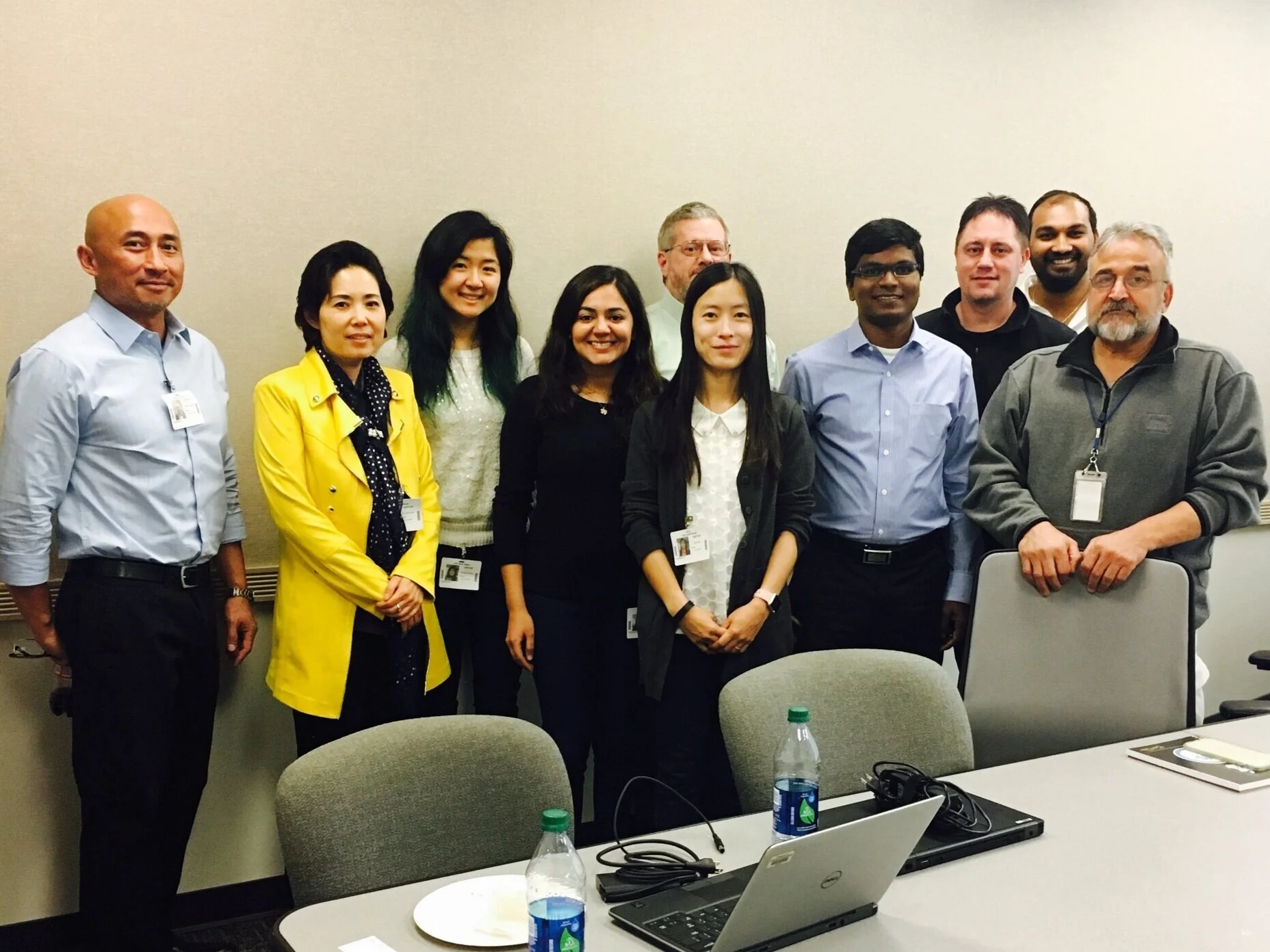 Our team of design, research, and product management alongside one of our customer's virtual infrastructure team during an on-site research session.