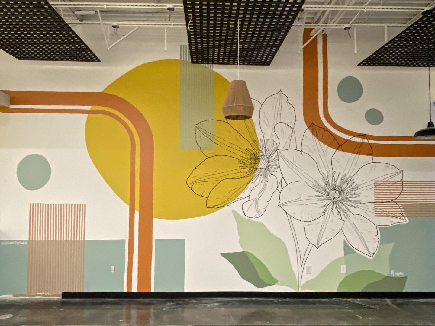 I really love the way this mural turned out &mdash; the wall was way bigger than the dimensions I was given, there was no space to project the image, there was a whole lot of wingin&rsquo; it, and I only had two days to complete it. 
I&rsquo;m really