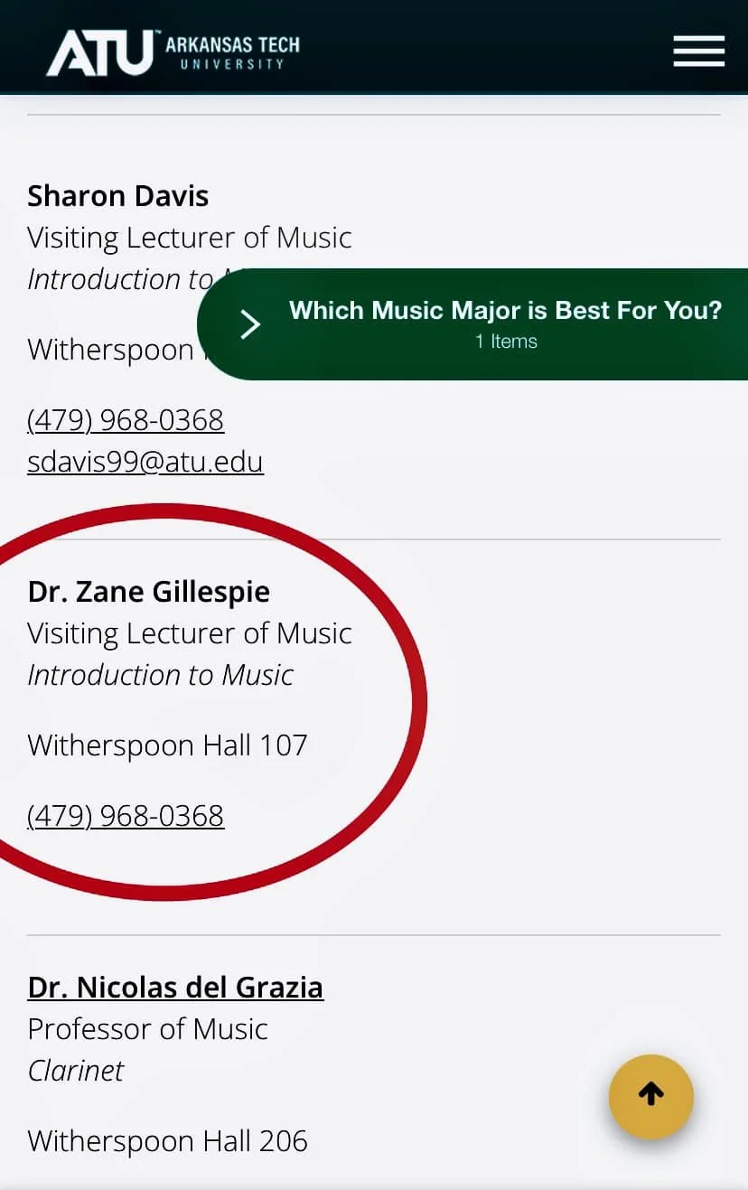 Music Theorist and Composer Joins Arkansas Tech University's Faculty as Visiting Lecturer of Music