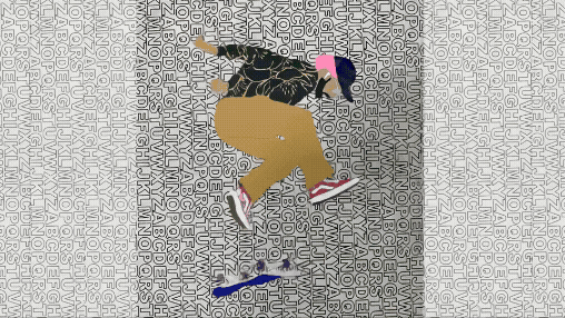 Lauren Camara_Skateboarding Over NYC_H.gif