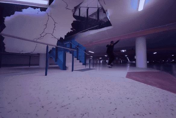 the lights falling and an electric fire starting.mp4.gif