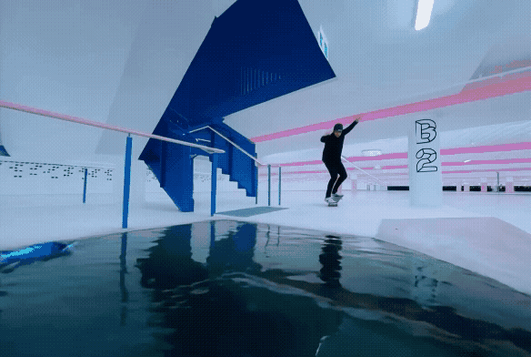 Add fish swimming in the water.mp4.gif