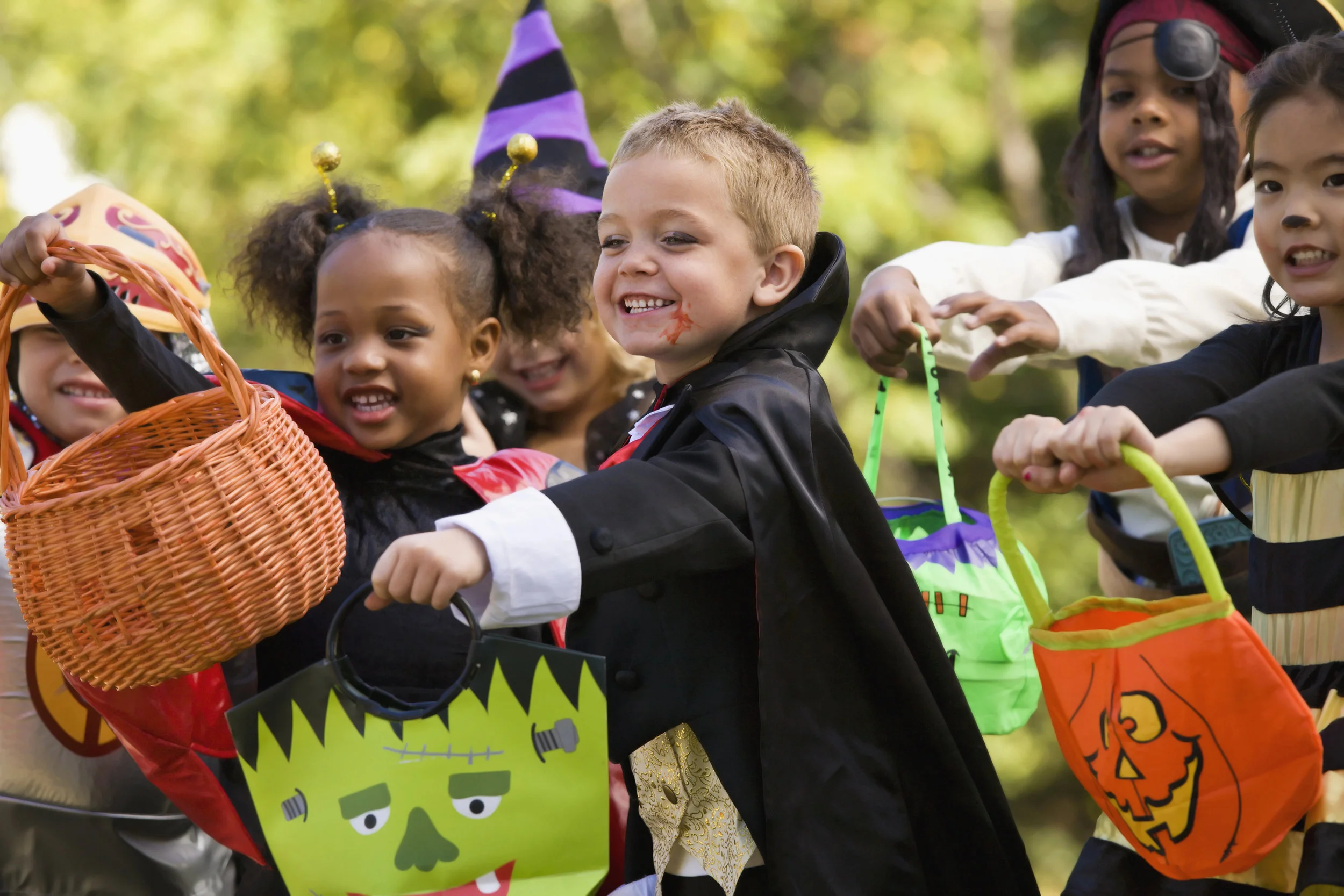 Halloween Trick-or-Treat in Astoria-Ditmars, Queens, New York