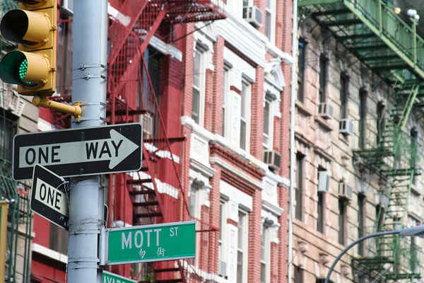 Mott Street, in Chinatown