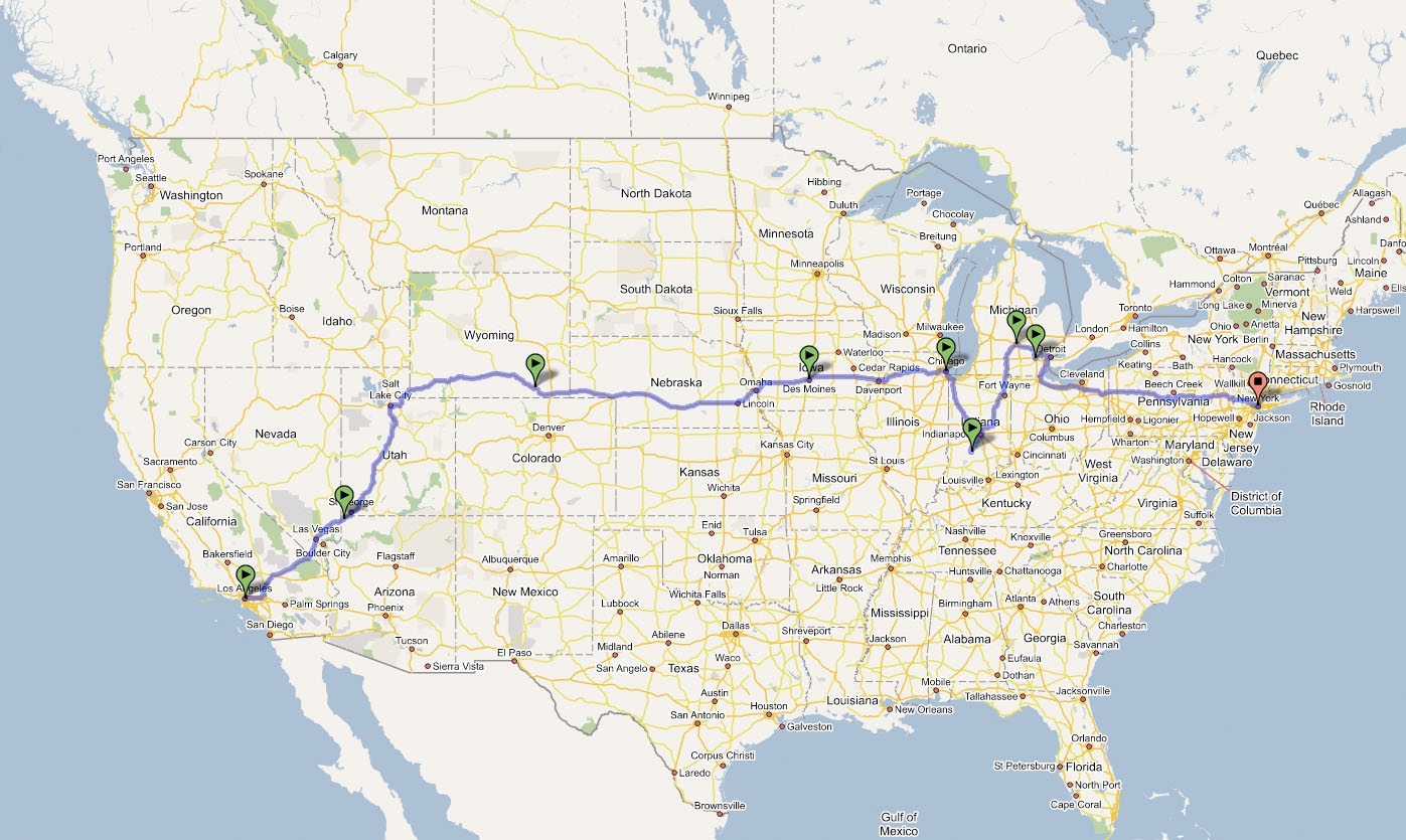 It would cost about $17,000 to take a cab from NYC to Los Angeles.