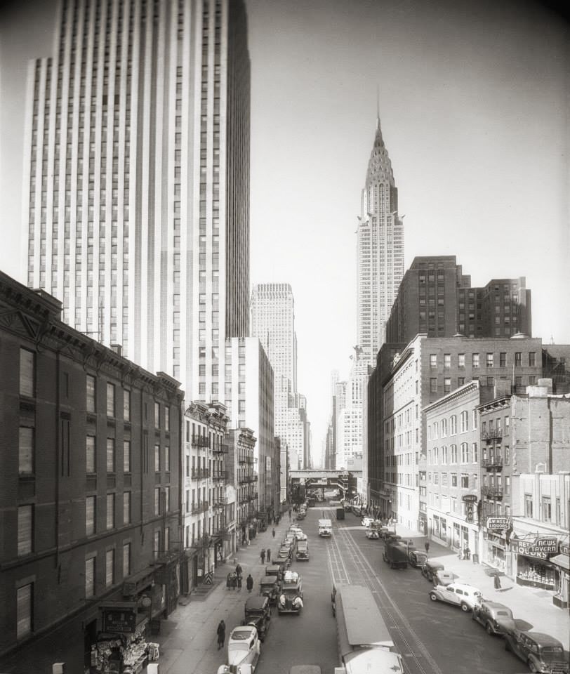 42nd Street from Second Avenue | Image: New York City, Department of Records
