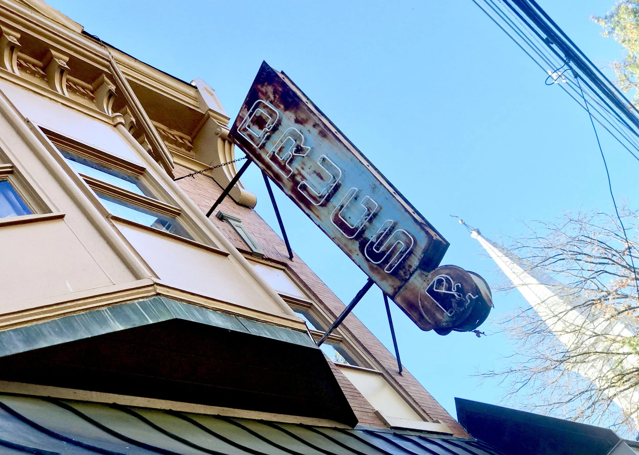 Lambertville PA, a former Drugstore.