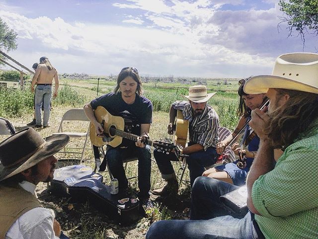 Old friends and new ones at @ranchlands. Thanks to everyone who showed up and waited out the storm with us! And thanks to all the Chico Basin folks that took care of us! Good times in some pretty country.