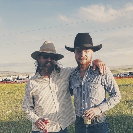 Found our buddy @sagebrushrider out here in big sky country. Here’s to the state of Montana. Alberta bound today!