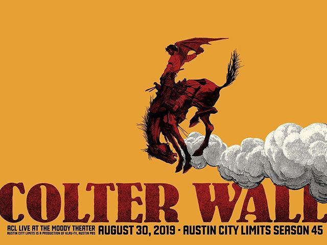 We’re playing @acltv tonight! The show will be airing on PBS November 16th. To live stream tonight’s show, follow the YouTube link in my bio.
Poster art: @animalrummy