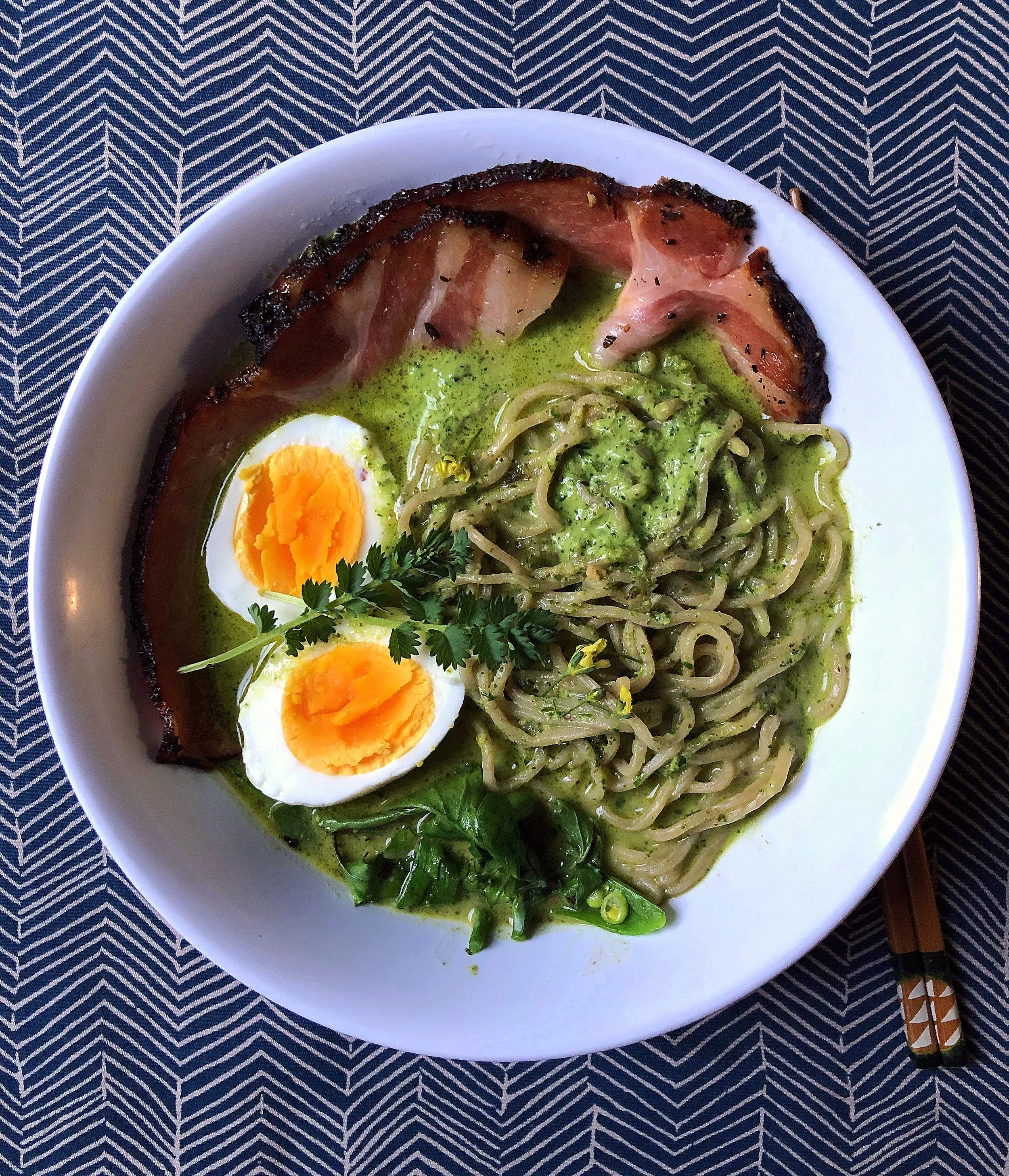 Grüne Soße Ramen