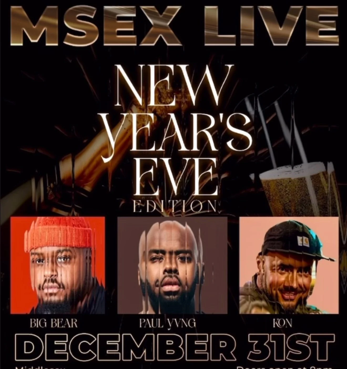 NYE AT MIDDLESEX