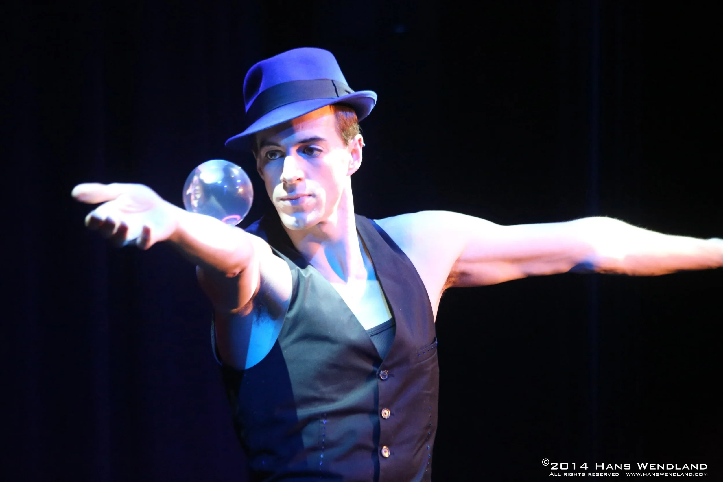 Bad Boy Good Man - Contact Juggling @ Boston Circus Guild's Speakeasy Circus