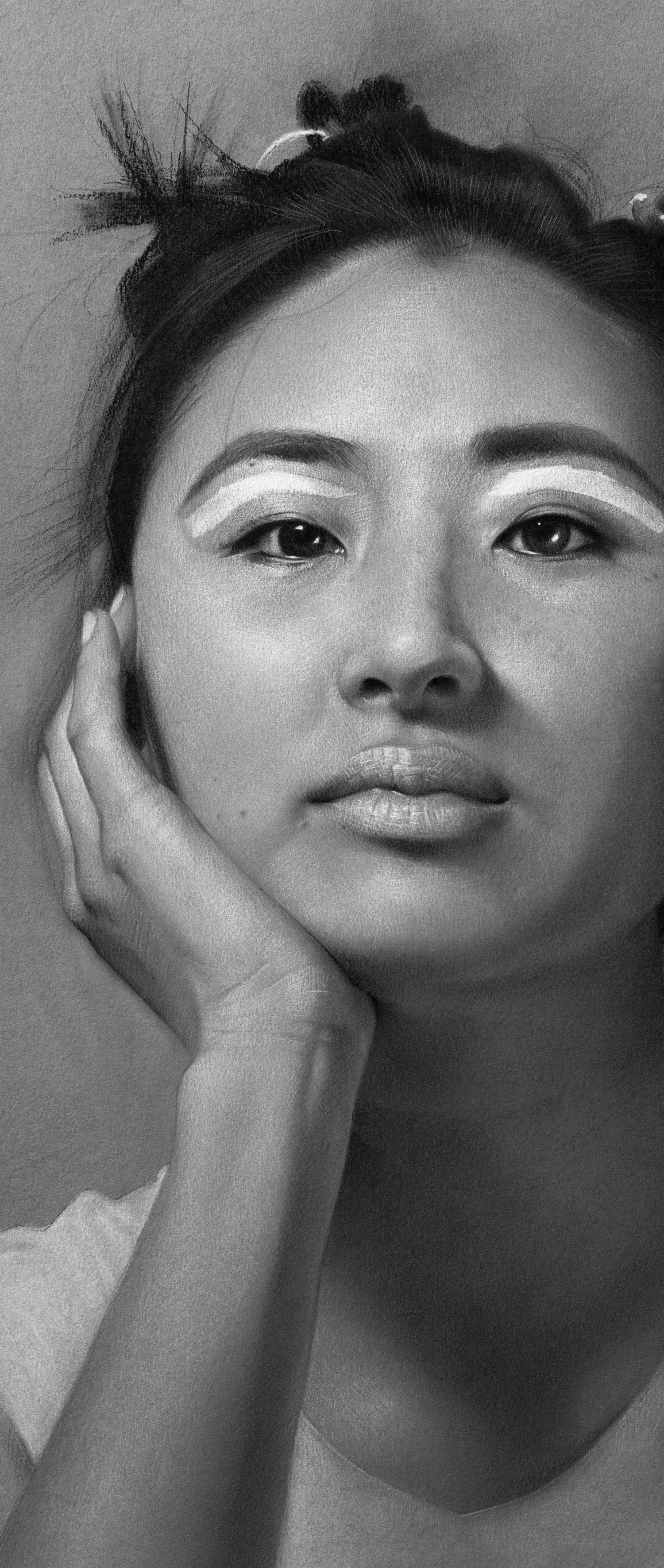 Lani - Charcoal Portrait