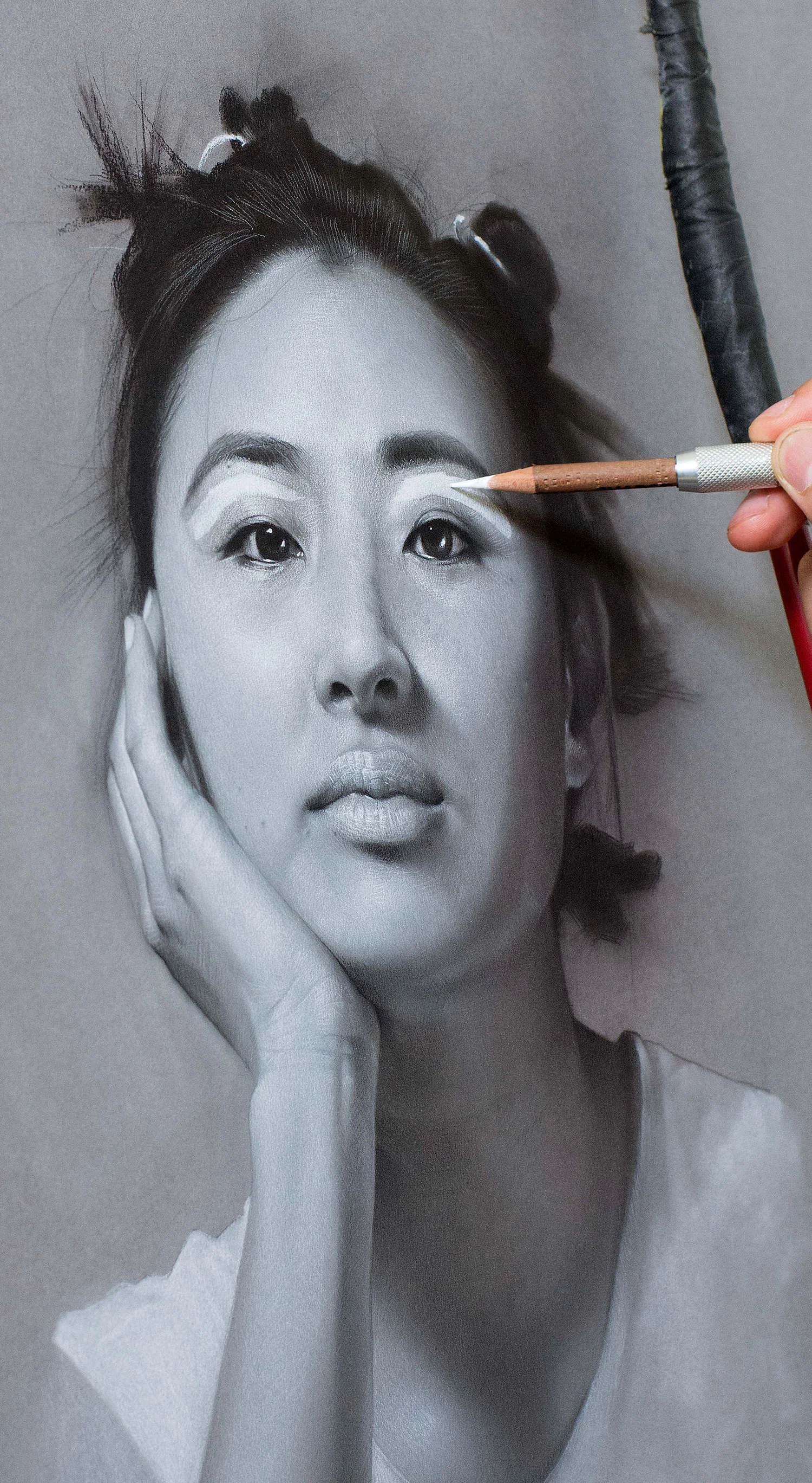 Lani - Charcoal Portrait