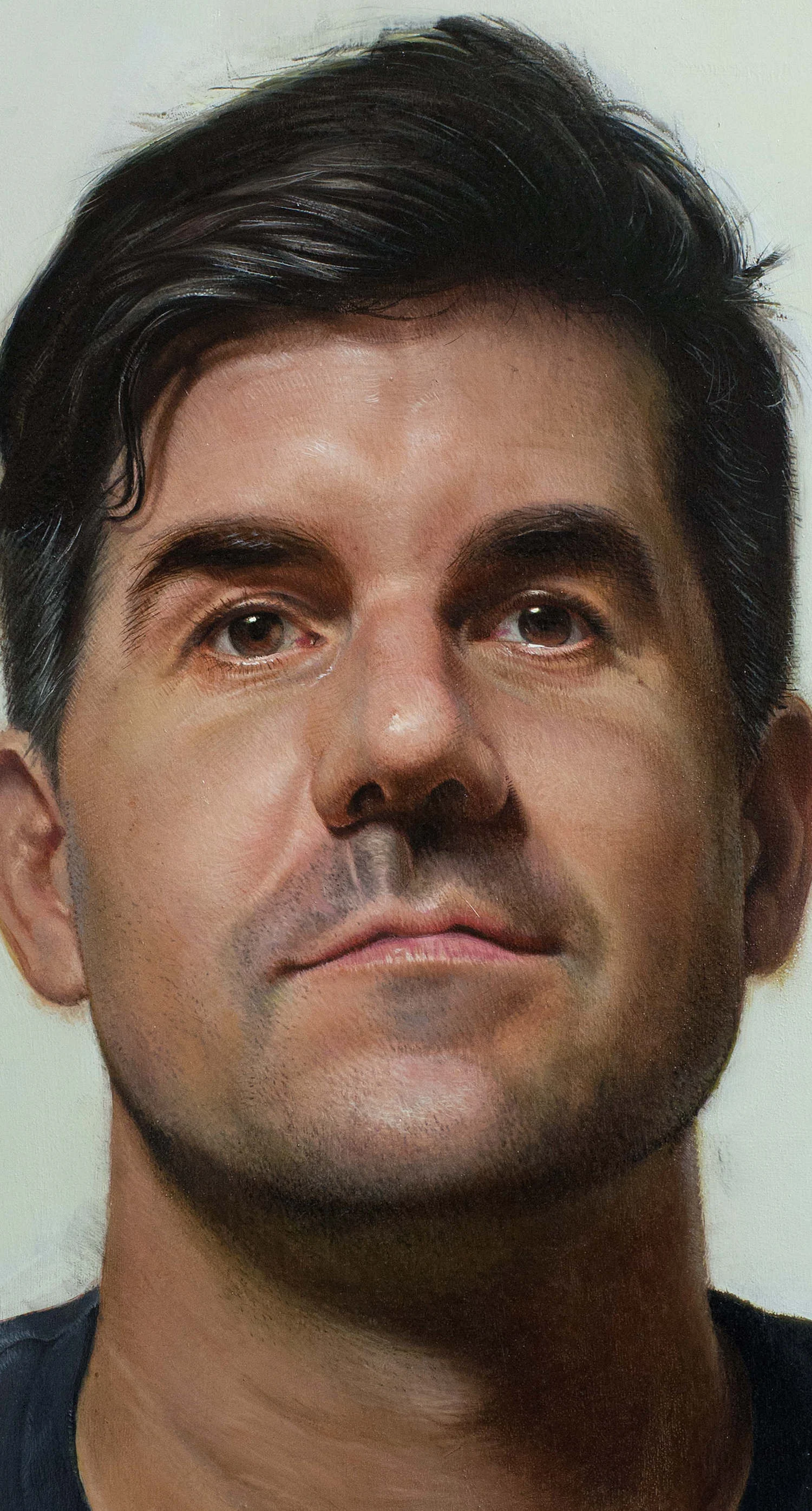 Todd oil on board portrait