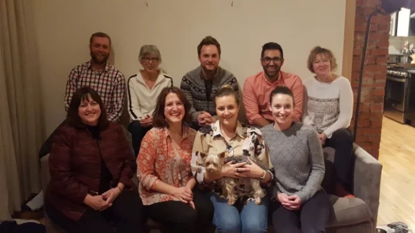 Calgary Can Board 2016: Top Left to Right (Seth Leon, Nancy Hansen, Chris Lake, Aman Adatia, Nancy Dalton); Bottom Left to Right (Pat Letizia, Kate Letizia, Kaitlyn Hill, Natalie Andrijancic)