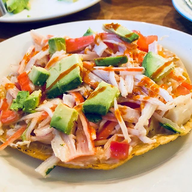 Fresca Tostada de Jaiva con Aguacate y Tapatio
&bull;
&bull;
&bull;
&bull;
&bull;
&bull;
&bull;
#El7Mares
#7Mares
#Ceviche
#Jaiva
#Los Angeles
#Tapatio