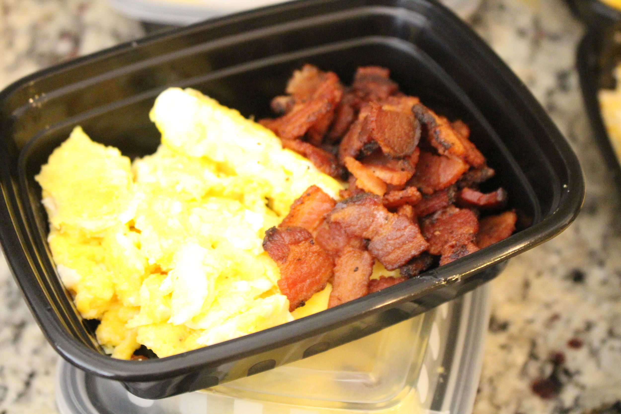 Bfast: Eggs and Bacon Bites!