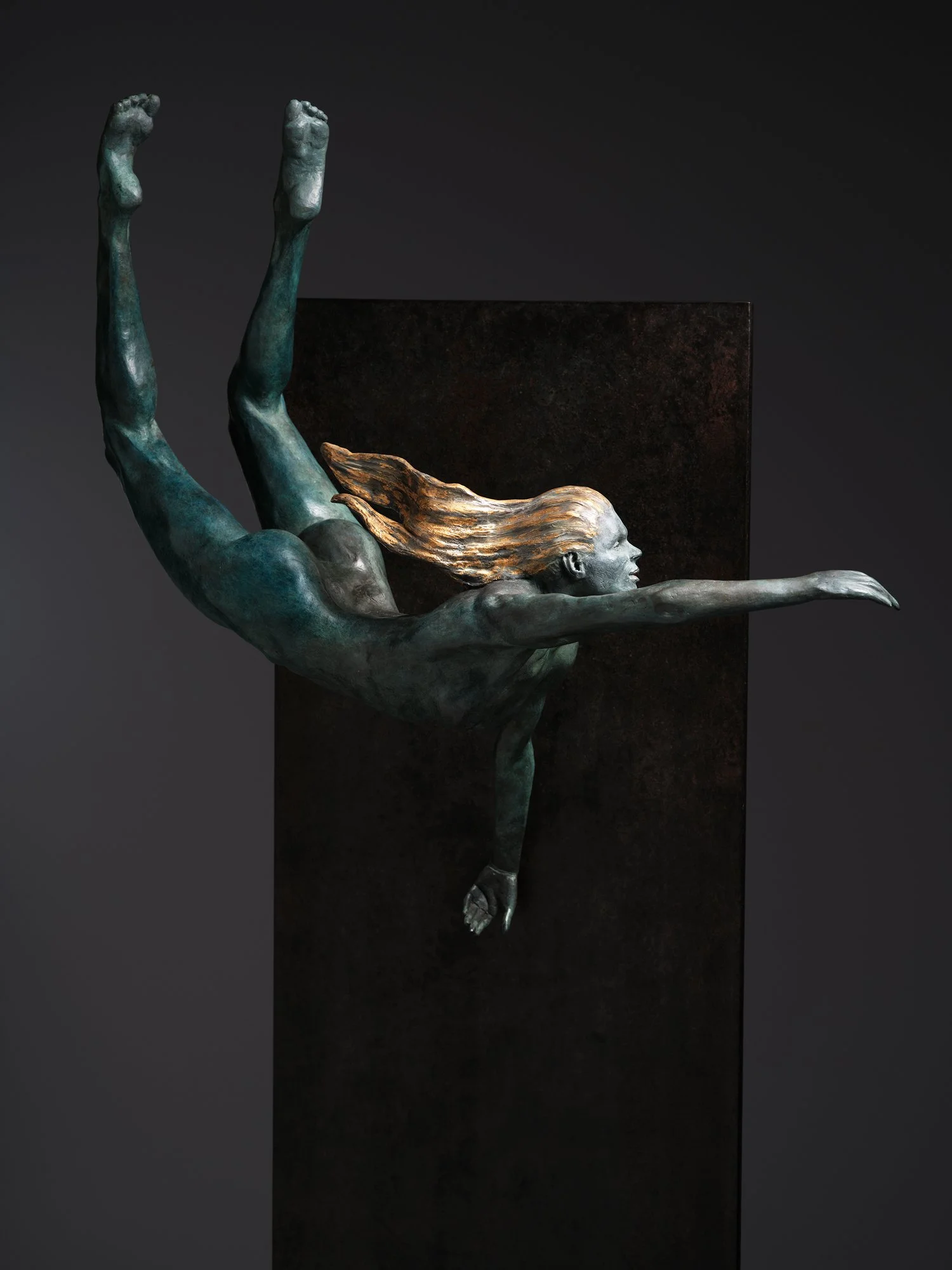 Aquanita - The maquette 2024 Bronze 57 X 40 X 24 cm