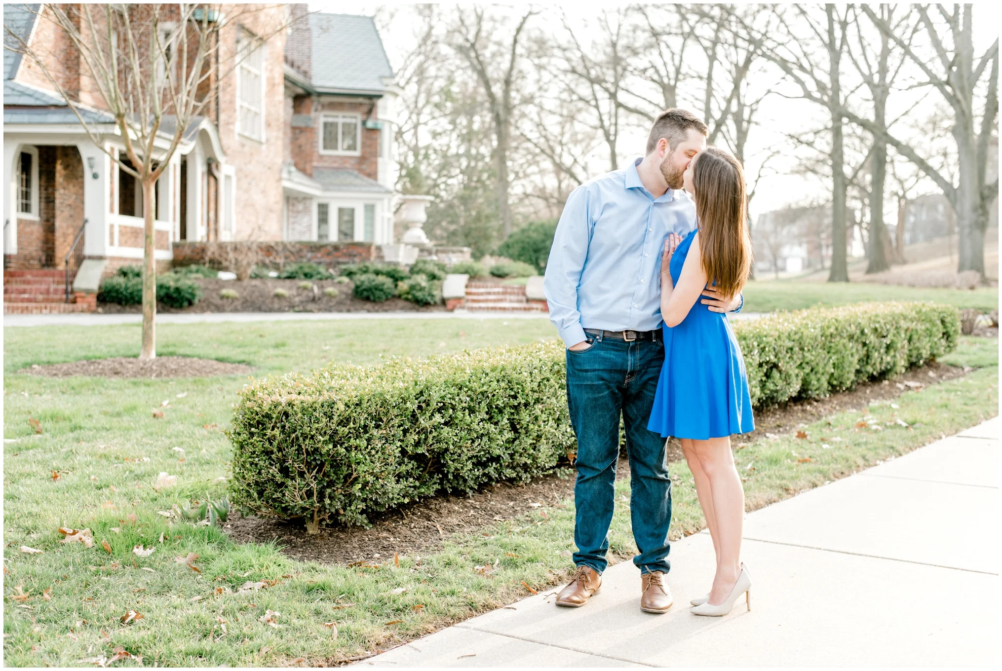 Spring Engagement Session at Rockford Park in Wilmington, Delaware | Krista Brackin Photography