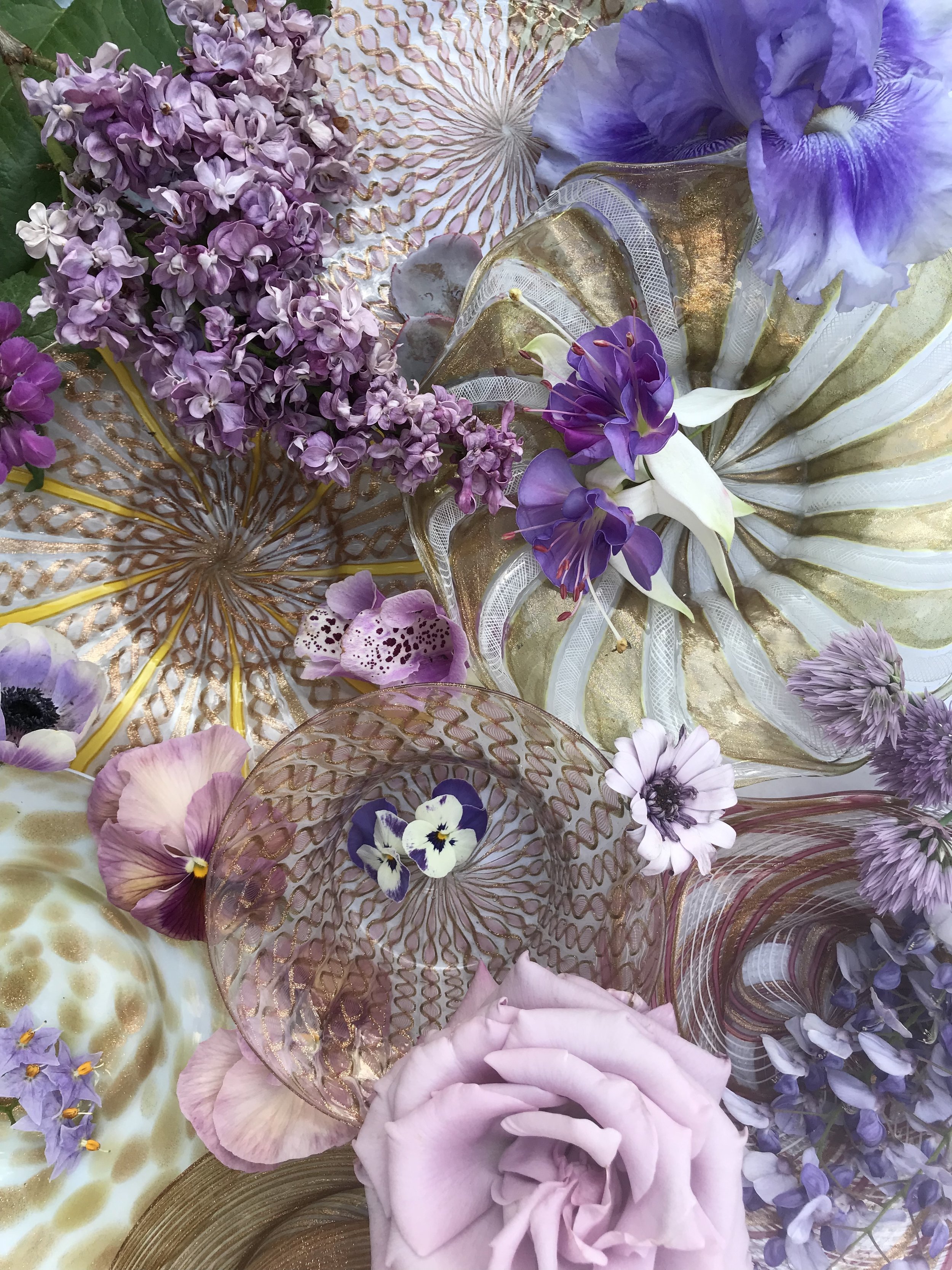 Venetian Glass - lilac