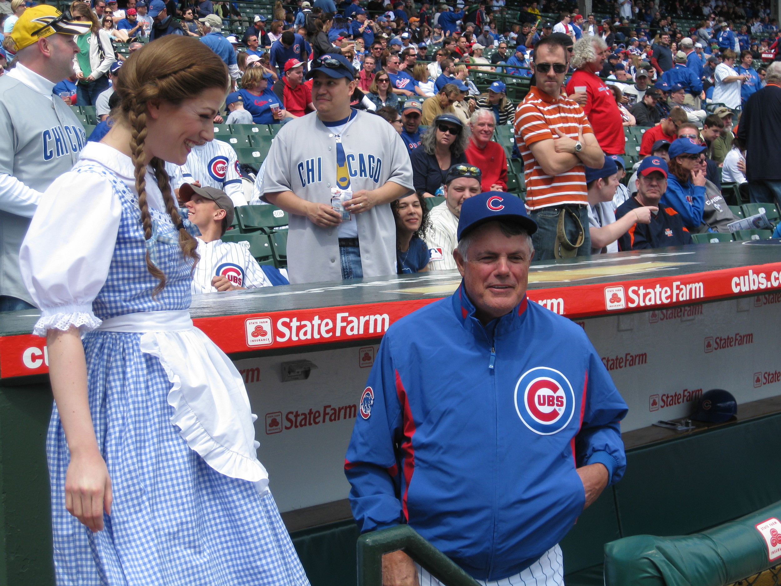 The National Anthem as Dorothy from The Wizard of Oz