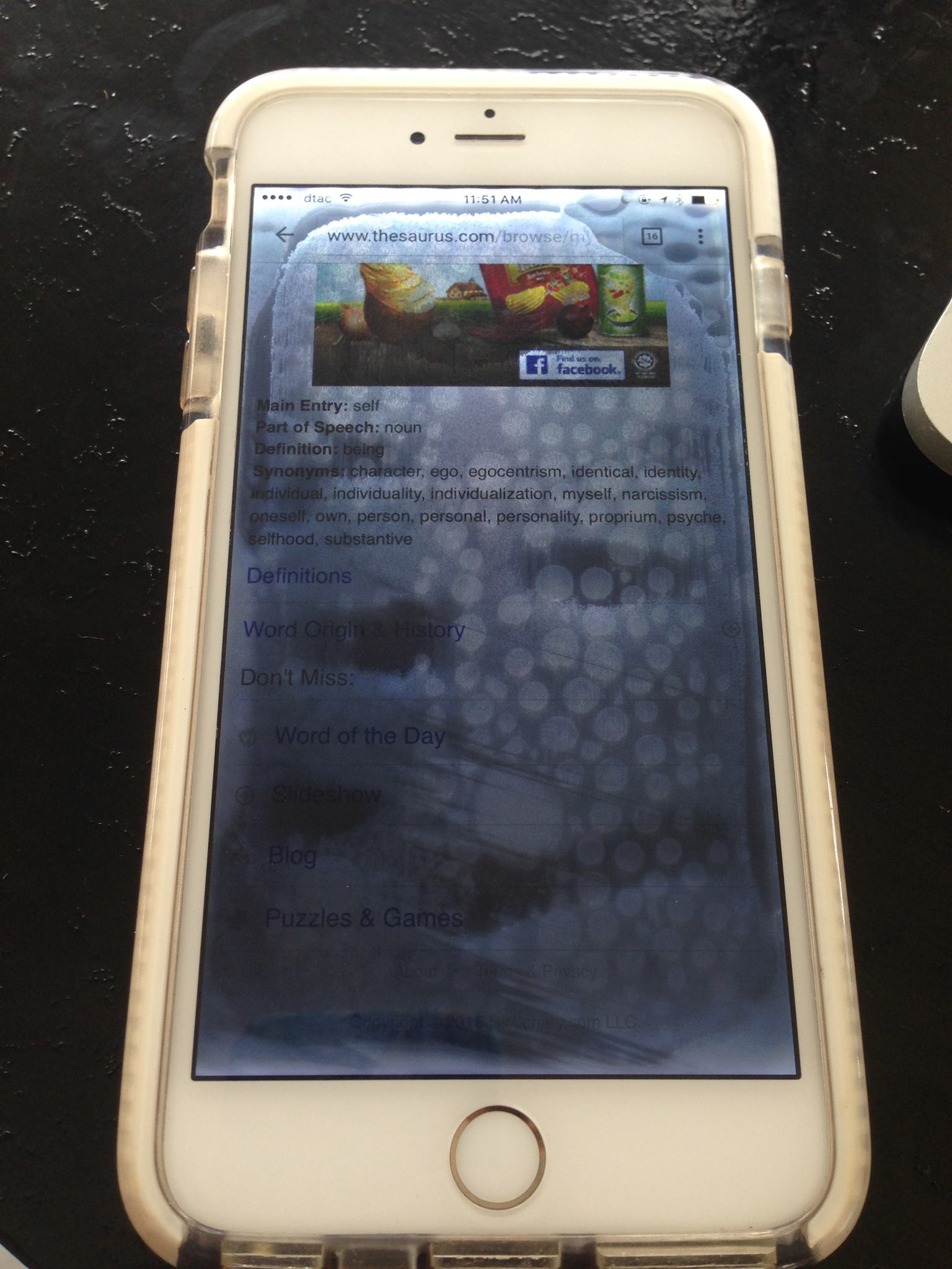 This is what happens to an iPhone that got in a fight with a bottle of DEET and then spent an afternoon marinating in a drybag. 