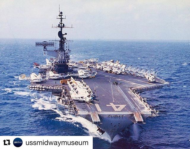 #Repost @ussmidwaymuseum
・・・
Midway Magic at its finest! ⚓️✨ #livetheadventure #honorthelegend