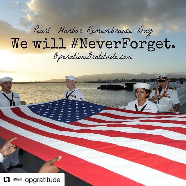 #Repost @opgratitude (@get_repost)
・・・
&quot;We resolve that we will keep faith with those we have loved and lost. And we resolve that, always, we will remember Pearl Harbor.&quot; -President Ronald Reagan, 1987
.
(#USNavy photo by Mass Communication