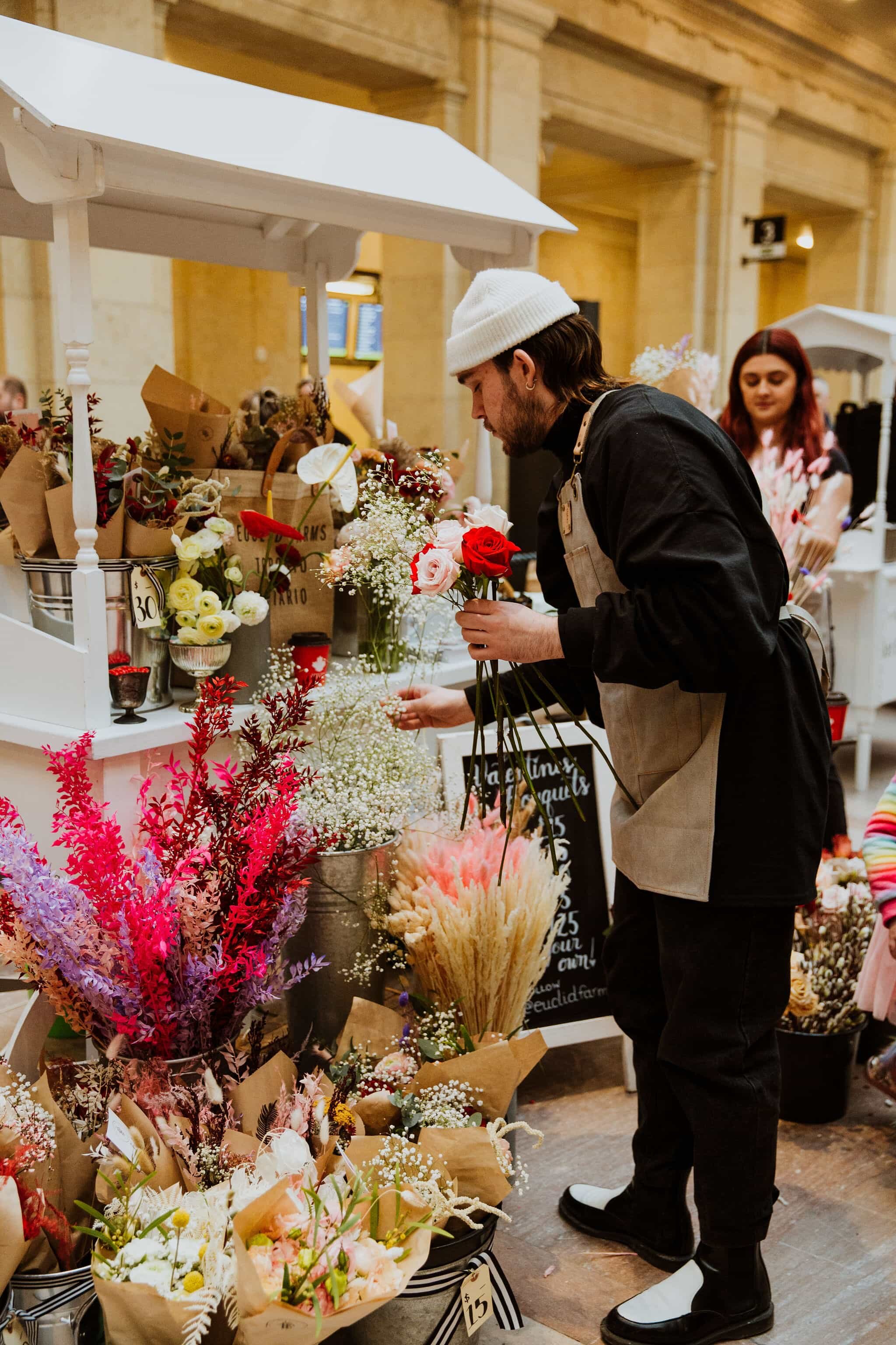 Valentine's Day Pop Up Flower Shop